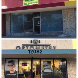 Frontage before & after