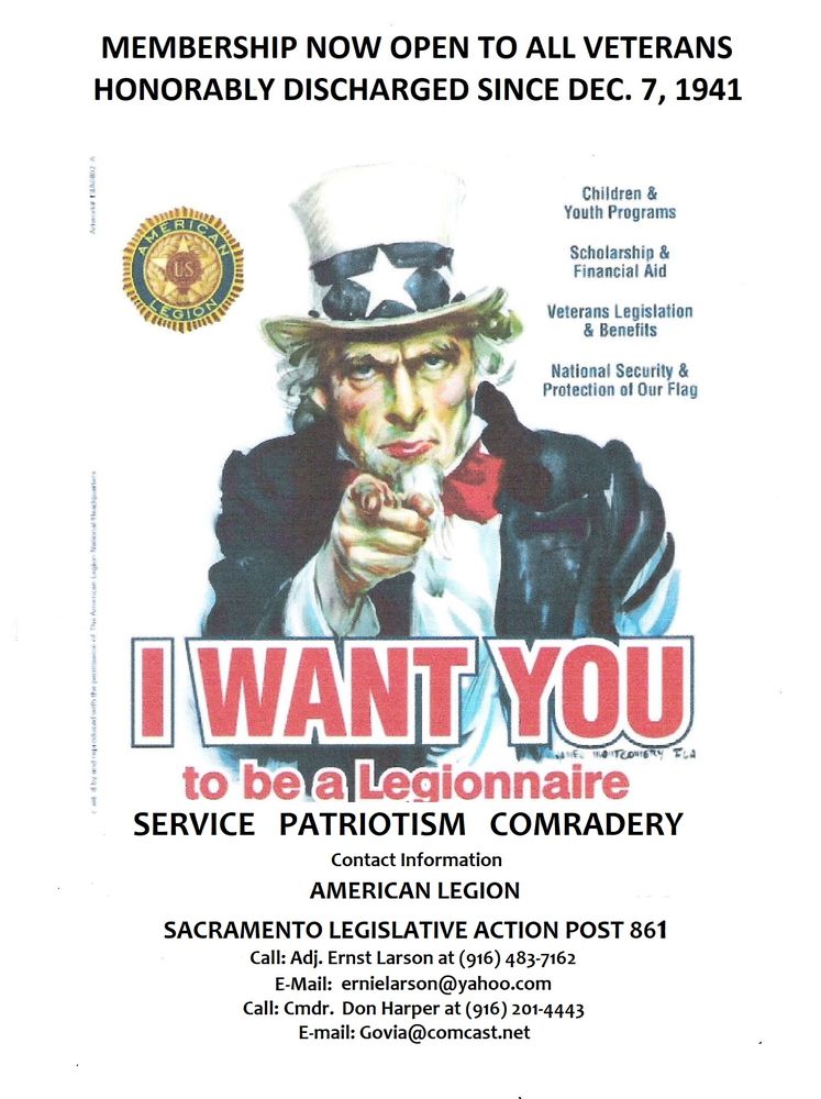 American Legion Action Post 861 - veterans service organization in Carmichael, CA