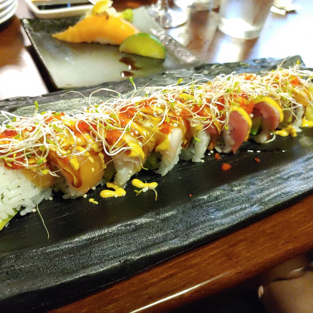 Mika French Sushi - The star of the night: Sexy City Roll - Japanese Near Me - Sugar Hill, Georgia Mika French Sushi - The star of the night: Sexy City Roll - Japanese Near Me - Sugar Hill, Georgia