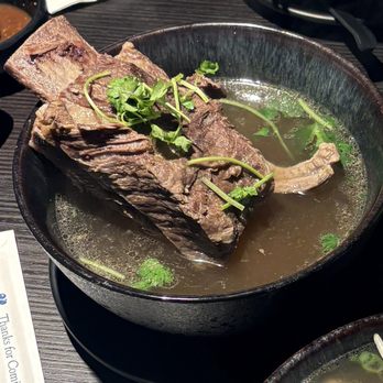 Pho Concept - Beef rib on the side. This was so tender and the beef broth was the best we've had. - Vietnamese Near Me - Las Vegas, Nevada Pho Concept - Beef rib on the side. This was so tender and the beef broth was the best we've had. - Vietnamese Near Me - Las Vegas, Nevada