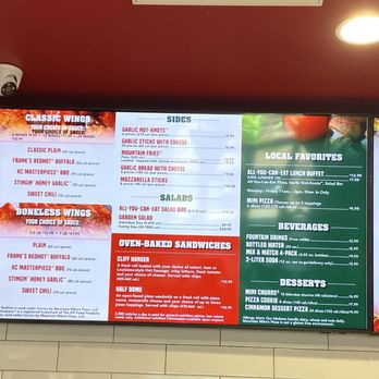 Mountain Mike's Pizza - Menu - Chicken Wings Near Me - North Las Vegas, Nevada