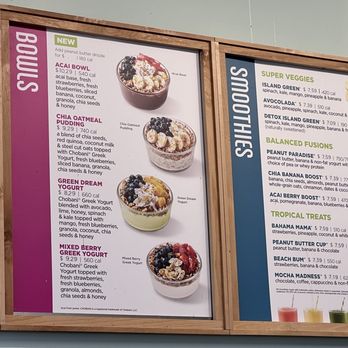Tropical Smoothie Cafe - Menu - Juice Bars & Smoothies Near Me - Clarksville, Tennessee