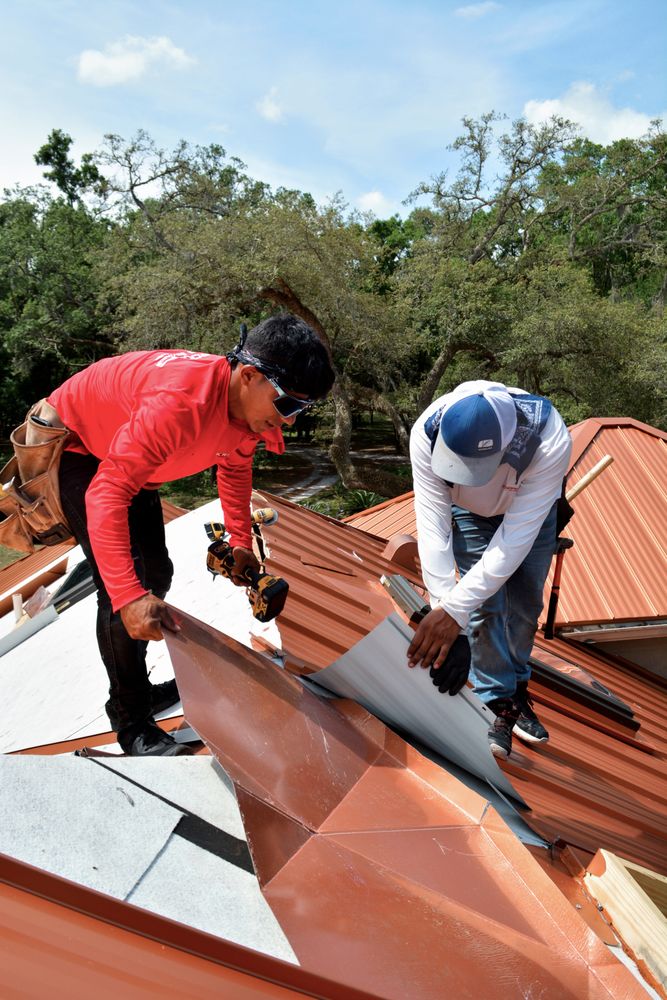 Slide of K&R Roofing Division