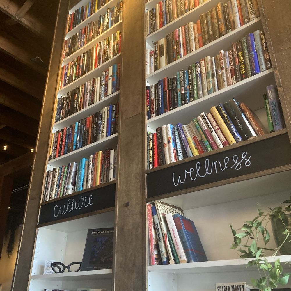 Books to the ceiling!
