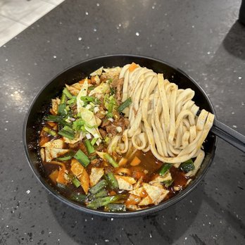 Noodle Feast - a bowl of noodles and vegetables - Chinese Near Me - Edmonton, Alberta