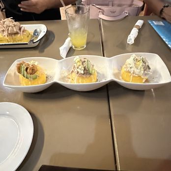 Don Cha - Trio appetizer - Peruvian Near Me - Pensacola, Florida Don Cha - Trio appetizer - Peruvian Near Me - Pensacola, Florida