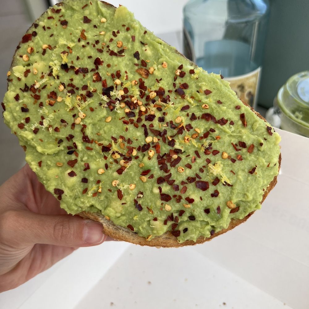 La La Land - Avocado toast (the original) - Coffee & Tea Near Me - Addison, Texas La La Land - Avocado toast (the original) - Coffee & Tea Near Me - Addison, Texas