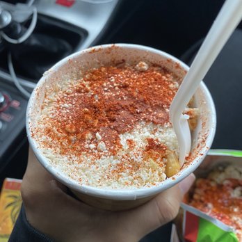 Crazy Corn - Esquite for $4 just the right spicy level - Mexican Near Me - Seattle, Washington