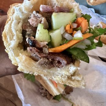 Le Banh Mi Bistro - 2. Grilled BBQ Pork Banh Mi - Vietnamese Near Me - Clovis, California Le Banh Mi Bistro - 2. Grilled BBQ Pork Banh Mi - Vietnamese Near Me - Clovis, California