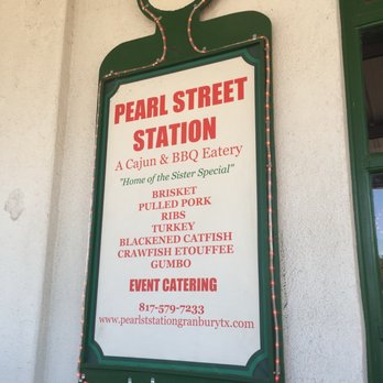 Pearl Street Station - Pride themselves being a Cajun and BBQ Eatery but do not know that Carrots, Green Beans and corn do not go in a Gumbo. - Sandwiches Near Me - Granbury, Texas