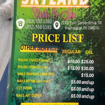 Skyland Nails & Spa - Nail Salons Near Me - Washington, DC, District of Columbia Skyland Nails & Spa - Nail Salons Near Me - Washington, DC, District of Columbia