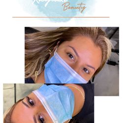 Kay Luxe Beauty - Combination brows (microblading + ombré shading)