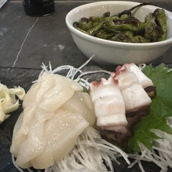 Kusshi - Hotate, tako, Shishito Peppers - Sushi Bars Near Me - Silver Spring, Maryland Kusshi - Hotate, tako, Shishito Peppers - Sushi Bars Near Me - Silver Spring, Maryland