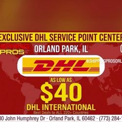 Shipping Pros - All 4 Carriers under one roof in Orland Park FedEx. DHL. UPS. USPS. Best prices---guaranteed.
