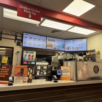 Burger King - Order counter. - Burgers Near Me - Greenfield, California