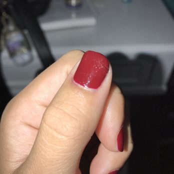 Golden Nails - Bubbles and scratches bad manicure - Nail Salons Near Me - Torrance, California Golden Nails - Bubbles and scratches bad manicure - Nail Salons Near Me - Torrance, California
