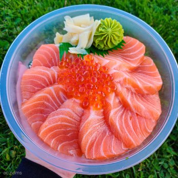 Toyosu Markham - Salmon Ikura Rice Bowl $14.70 - Sushi Bars Near Me - Markham, Ontario