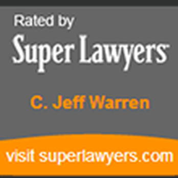 Warren & Kallianos - Super Lawyers badge for C. Jeff Warren - Personal Injury Law Near Me - Charlotte, North Carolina Warren & Kallianos - Super Lawyers badge for C. Jeff Warren - Personal Injury Law Near Me - Charlotte, North Carolina