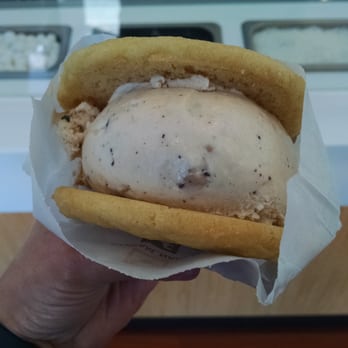 Cream - Butter Sugar Cookies w/Chocolate Chip Cookie Dough Ice Cream :) - Desserts Near Me - Cupertino, California Cream - Butter Sugar Cookies w/Chocolate Chip Cookie Dough Ice Cream :) - Desserts Near Me - Cupertino, California