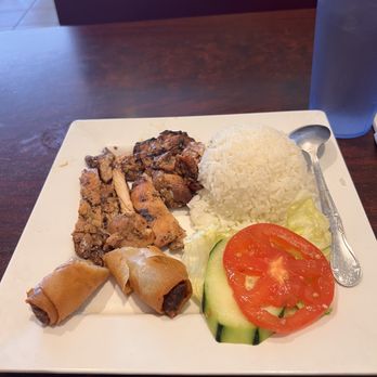 Pho Thai Son - UT Campus - Grilled Chicken & Eggroll Entree - Vietnamese Near Me - Austin, Texas Pho Thai Son - UT Campus - Grilled Chicken & Eggroll Entree - Vietnamese Near Me - Austin, Texas