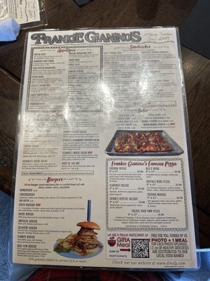 Menu photo 2 Frankie Gianino's Imperial, MO