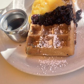 The Waffle - Blueberry and lemon waffles - New American Near Me - Los Angeles, California The Waffle - Blueberry and lemon waffles - New American Near Me - Los Angeles, California