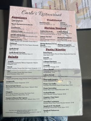 Menu photo 7 Carlo's Restaurant Yonkers, NY