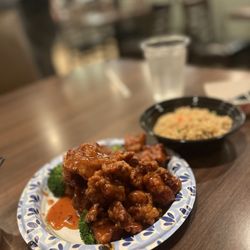 Open Kitchen - Orange chicken combo