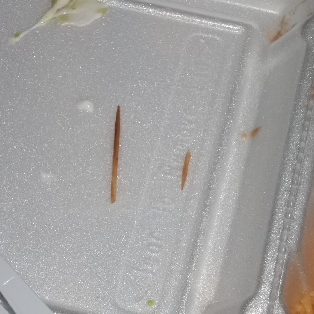 Meehos - Toothpick we found in my wife's flautas - Mexican Near Me - Paradise, California Meehos - Toothpick we found in my wife's flautas - Mexican Near Me - Paradise, California