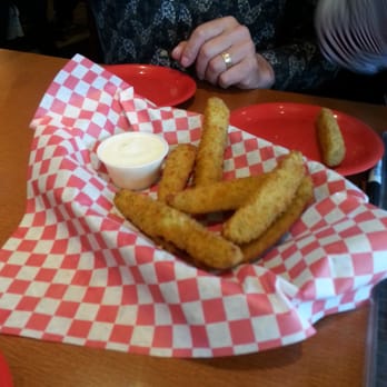 Basement Burger Bar - Frickles! $4 at happy hour time! - Salad Near Me - Canton, Michigan