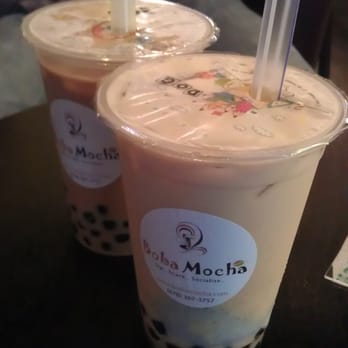 Boba Mocha - Milk tea and almond tea with boba - Coffee & Tea Near Me - Duluth, Georgia Boba Mocha - Milk tea and almond tea with boba - Coffee & Tea Near Me - Duluth, Georgia