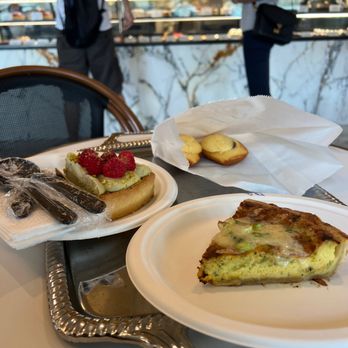 The French Workshop - Pistachio Tart, Cheese and Broccoli Quiche and Nutella Madelines!! (Sharing, not all for MOI) - Bakeries Near Me - Bayside, New York The French Workshop - Pistachio Tart, Cheese and Broccoli Quiche and Nutella Madelines!! (Sharing, not all for MOI) - Bakeries Near Me - Bayside, New York