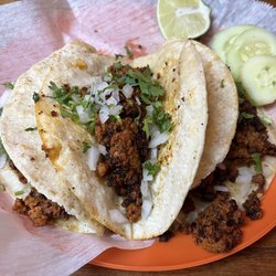 Mexican Market - Three Chorizo Tacos