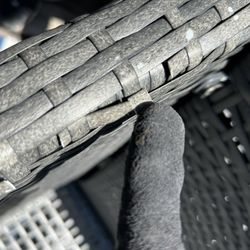 Damaged patio furniture