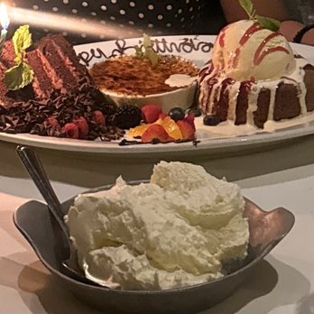 Mastro's Steakhouse - dessert spread - Steakhouses Near Me - Costa Mesa, California