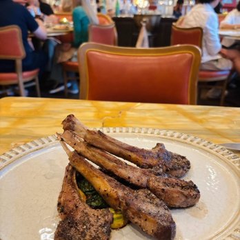 Mother Wolf - Scottadito di Angnello - grilled Australian lamb chops with mint and salsa verde - Italian Near Me - Los Angeles, California Mother Wolf - Scottadito di Angnello - grilled Australian lamb chops with mint and salsa verde - Italian Near Me - Los Angeles, California
