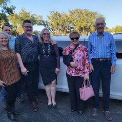 TopRideLimo - Ourfriends Tim and nilda Beach Tammy Culp and Roger and peggy went out for Tammy's retirement.  great ride. friendly driver polo