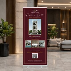 Ador Graphics - Same day retractable banner.