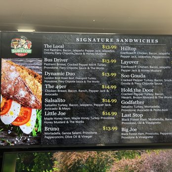 The Sub Stop - Menu - Delis Near Me - Daly City, California The Sub Stop - Menu - Delis Near Me - Daly City, California
