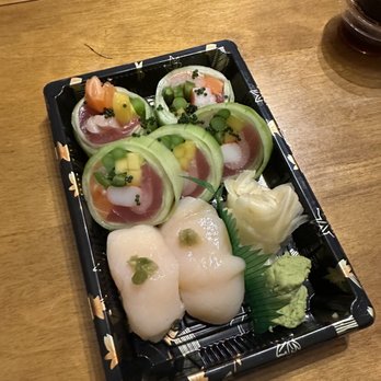 Shoyu Sushi - Scallops a la Carte and waterfall roll - Sushi Bars Near Me - Parker, Colorado Shoyu Sushi - Scallops a la Carte and waterfall roll - Sushi Bars Near Me - Parker, Colorado