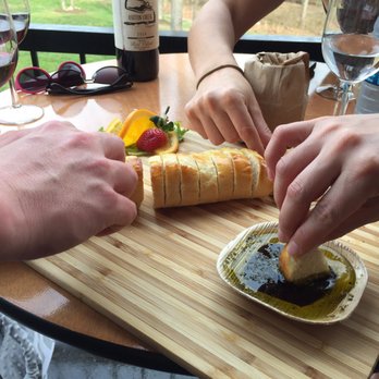 Ashton Creek Vineyard - Baguette with dipping oil and balsamic - Wine Tasting Room Near Me - Chester, Virginia