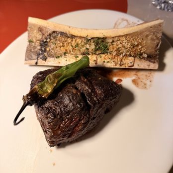 Carversteak - Domestic Wagyu 8 oz. rib cap with bone marrow - Steakhouses Near Me - Las Vegas, Nevada