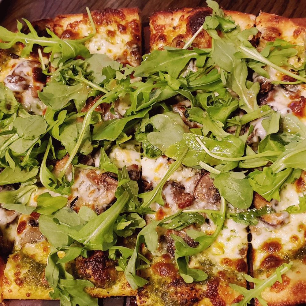 CIRCA at Navy Yard - Mushroom flatbread. - American Near Me - Washington, DC, District of Columbia CIRCA at Navy Yard - Mushroom flatbread. - American Near Me - Washington, DC, District of Columbia