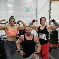 PDX Muscle - Three of our athletes in contest prep