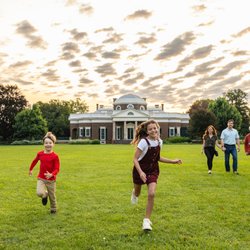 Thomas Jefferson's Monticello - Monticello's West Lawn, which features the "Nickel View" of the house, is an icon of American landscapes.