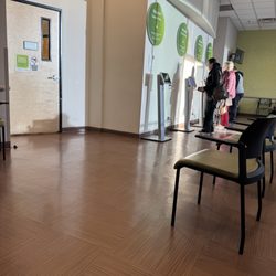 Quest Diagnostics - Kiosk check-in as you enter the door.