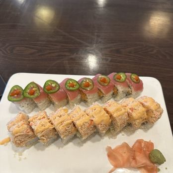 Sake Japanese House - Perfect roll and Crazy Roll - Japanese Near Me - Sulphur, Louisiana