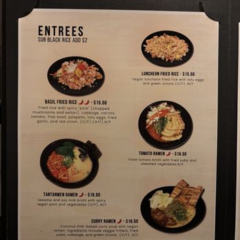 Daikon Vegan Sushi  - Menu - Vegan Near Me - Las Vegas, Nevada