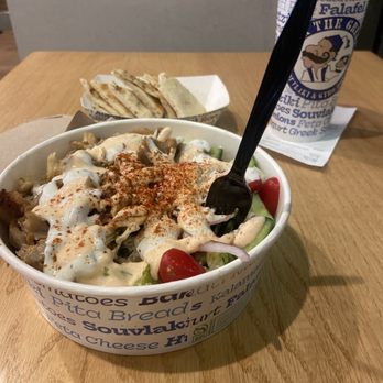 Nick The Greek - Chicken Gyro Bowl - Greek Near Me - Las Vegas, Nevada