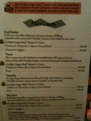 Menu photo 3 Carlos & Murphy's Winnipeg, MB